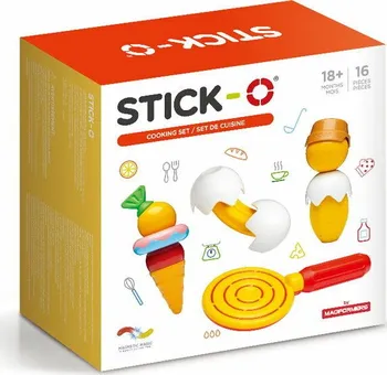 Stavebnice Magformers Magformers Stick-O Kuchyňka 16 dílků