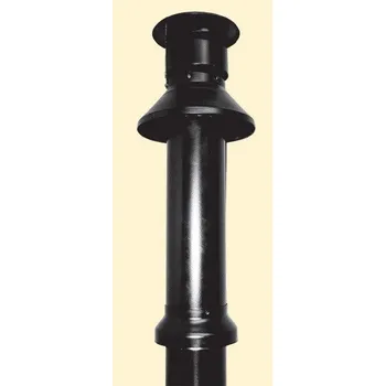 Kouřovod Komínek DN60/100, L-1100mm, PPs/Al-kondenzační