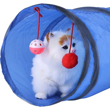Hračka pro kočku Tunel pro kočky na hraní skládací