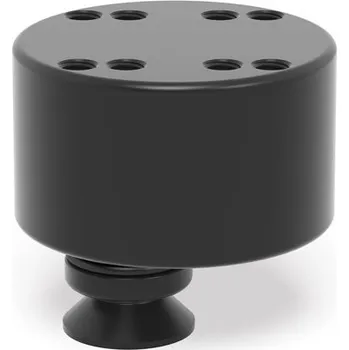 Dílenský stůl SIEGMUND [2-CS280715.5] Adaptér s otvory 70 / 40 - černěný