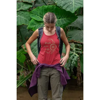 Dámské tílko Najdi svou cestu Barva: Červená, Velikost: XL