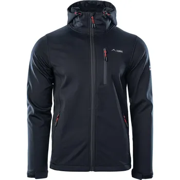 Pánská softshellová bunda Elbrus Ifaro Polartec Black/Panthom L