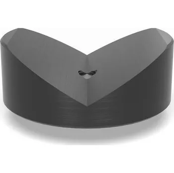 Dílenský stůl SIEGMUND [2-160652.1] Prizma Ø 80 120° se šroubovatelným čepem - černění / nitridovaný