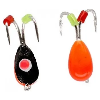 Umělá nástraha MIKADO Nástraha - ICE BUG BLACK- GOLD-4mm - bal.4ks AM-POD-003-4-BG