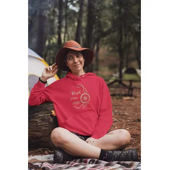 Dámská mikina Dámská mikina Najdi svou cestu Barva: Červená, Velikost: L