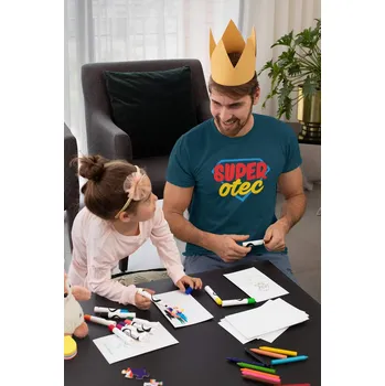 Pánské oblečení Pánské tričko Superotec Barva: Petrolejová modrá, Velikost: XL