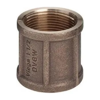 Fitinka nátrubek Viega 1/8" červený bronz
