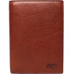Luxusní hnědá hladká kožená peněženka Marta Ponti no. B315R + RFID