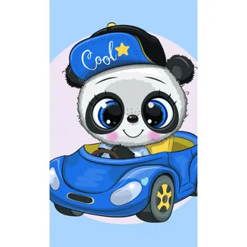 Ručník panda (30 x 50 cm)