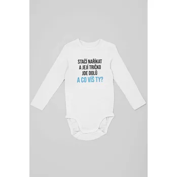 Kojenecký body Kojenecké body Tričko jde dolů Velikost: 74(6m-9m)