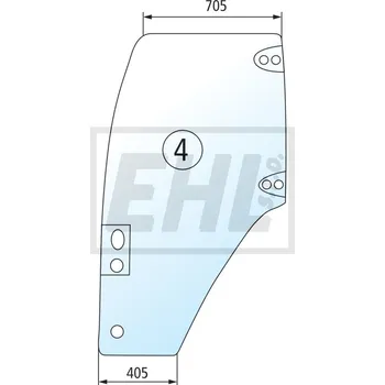 Autodíl Sklo dveří 650S019226