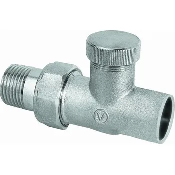 Ventil VALVEX šroubení radiátorové 15x1/2" přímé pájecí uzavíratelné