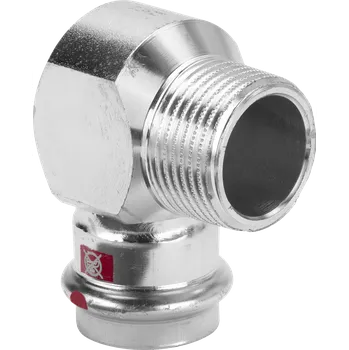 Fitinka přechodové koleno 90°prestabo 12x3/8" vnější závit Viega m.1114.1