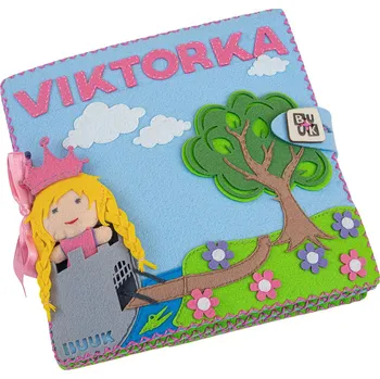 interaktivní kniha Šicí BUUK - holčičí