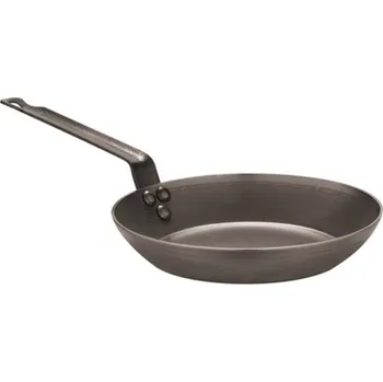 Pečicí pánev Sambonet Paderno Industrie PÁNEV TĚŽKÁ ČERNÁ OCEL, průměr 28 cm