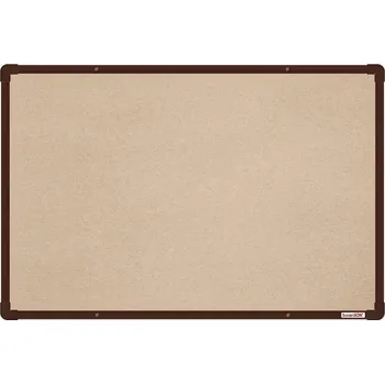 Kancelářský nábytek Textilní nástěnka 60x90 (AL rám hnědý)