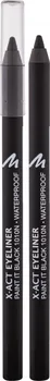 Oční linky Manhattan X-Act Eyeliner 1,2 g Paint It Black