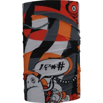 Nákrčník 4Fun MONSTER RED LETNÍ MULTIFUNKČNÍ ŠÁTEK Kolekce: Freestyle