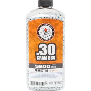 Airsoftová kulička G&G Precision kuličky 0,30 g 5600 ks šedé