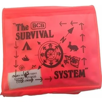 Lékárnička BCB® Záchranná sada Survival System CB®, Barva: Červená