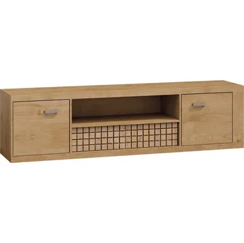 Televizní stolek Eoshop Televizní stolek 2D-1S TURAL P-13 dub ribbeck/vlnka