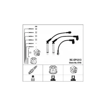 Zapalovací kabel Sada kabelů pro zapalování NGK RC-OP1213