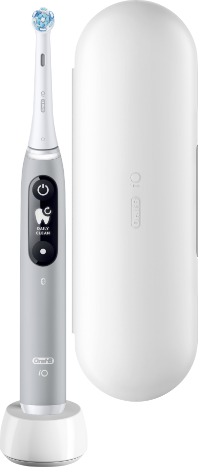 Foto Elektrický zubní kartáček Oral-B iO Series 6 šedý - Zbozi.cz