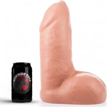 Dildo Rawhide Toys Kratos XL, prémiové silikonové dildo s Vac-U-Lock 30 x 10,3 cm