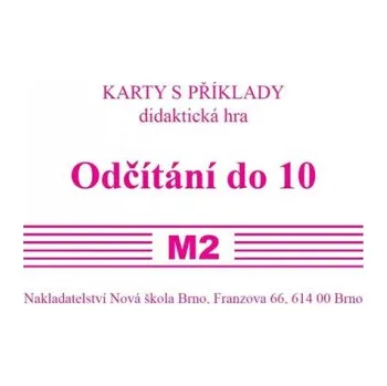 Matematika Sada kartiček M2 - odčítání do 10 – Zdena Rosecká