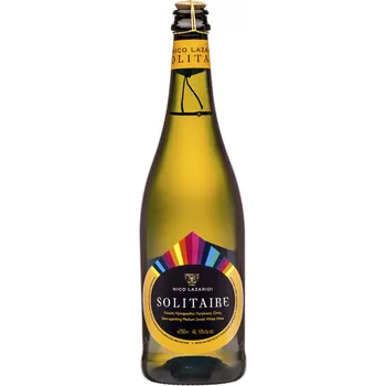 Víno Nico Lazaridi vinařství Bílé pološumivé polosladké víno SOLITAIRE NICO LAZARIDI 750ml