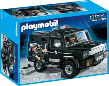 Stavebnice Playmobil Playmobil 5974 Terénní vozidlo speciální jednotky