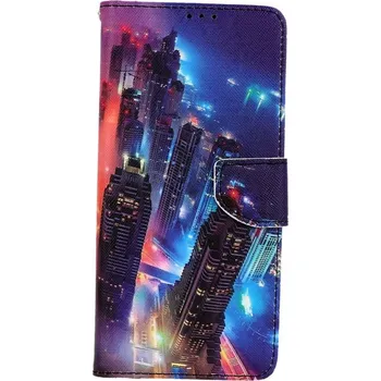 Pouzdro na mobilní telefon Pouzdro Samsung A22 knížkové Město (kryt neboli obal na Samsung A22)