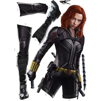 Samolepící dekorace Samolepky na zeď Disney Black Widow Stand Komar 14748h