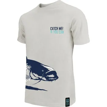 Pánské tričko Tričko Delphin Catch me ! Sumec - vel.4XL