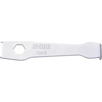 Zámek na kolo Unior klíč na matice převodníků 618415