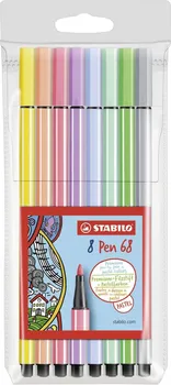 STABILO Pen 68 Pastel 8 ks