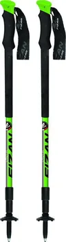 Trekingová hůl FIZAN Lhotse Foam černé/zelené 2020/21 65-140 cm