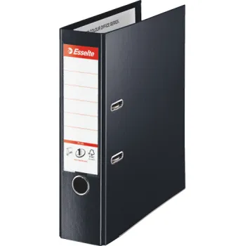 Kancelářské potřeby Esselte pákový pořadač A4 celoplastový Vivida PLUS 8 cm černá