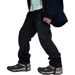 Batolecí softshellové oteplovačky UNUO LIght se sherpou, Černá Žíhaná Velikost: 86/92