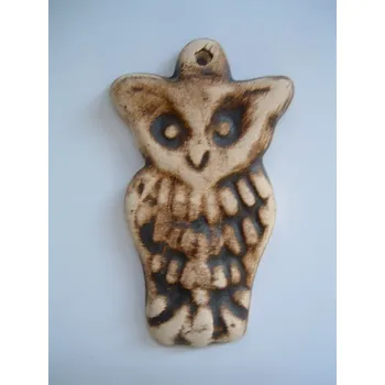 Zahradní dekorace Vánoční ozdoby - sova