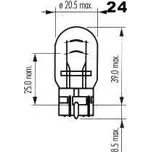 NARVA W21/5W 12V 5W 17919