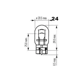 NARVA W21/5W 12V 5W 17919