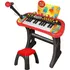 Hudební nástroj pro děti MaDe Elektrické pianko s mikrofonem a židličkou