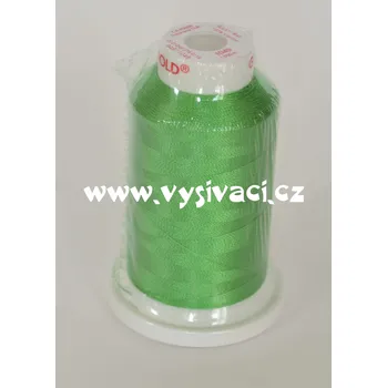 Nit vyšívací nit Gunold Sulky zelená 1049, návin 1000m, viskóza Jednotka: 1 kón návin 1000m