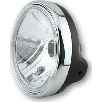Osvětlení pro motocykl SHIN YO moto přední světlo LTD čiré černé