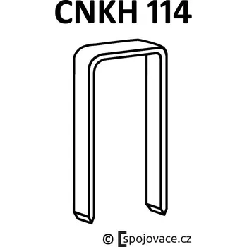 Průmyslová sponka Spony Schneider CNKH 114, délka 45 mm