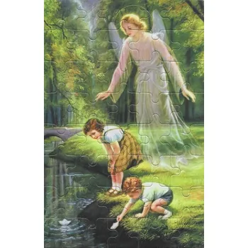 Puzzle Puzzle Anděl (zelený)