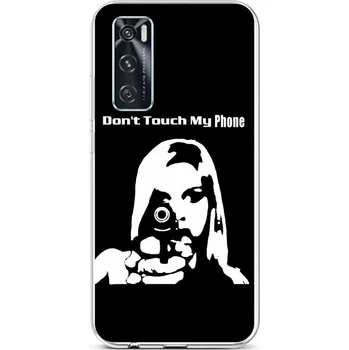 Pouzdro na mobilní telefon Kryt Vivo Y70 silikon Don't Touch Gun (obal neboli pouzdro na Vivo Y70)