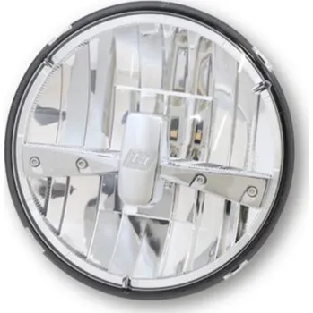 Osvětlení pro motocykl HIGHSIDER LED moto přední světlo TYP 3 parabola chrom