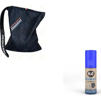 Kompresor klimatizace SET FOGGYSTOP - Odvlhčovač do auta s 3-letou výdrží 9 x 5 x 2 cm + K2 GERWAZY odmražovač zámků K656 50 ml